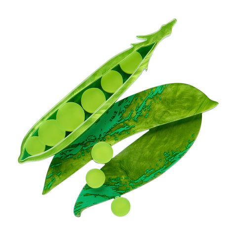 Erstwilder Brooch - In Praise of Veg | Peas Please