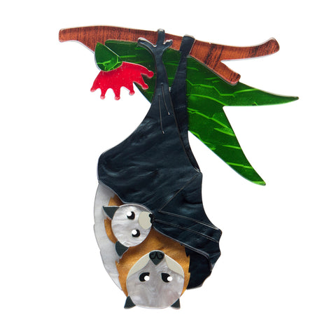 Erstwilder Brooch - Australiana | Frankie & Finn Flying Foxes