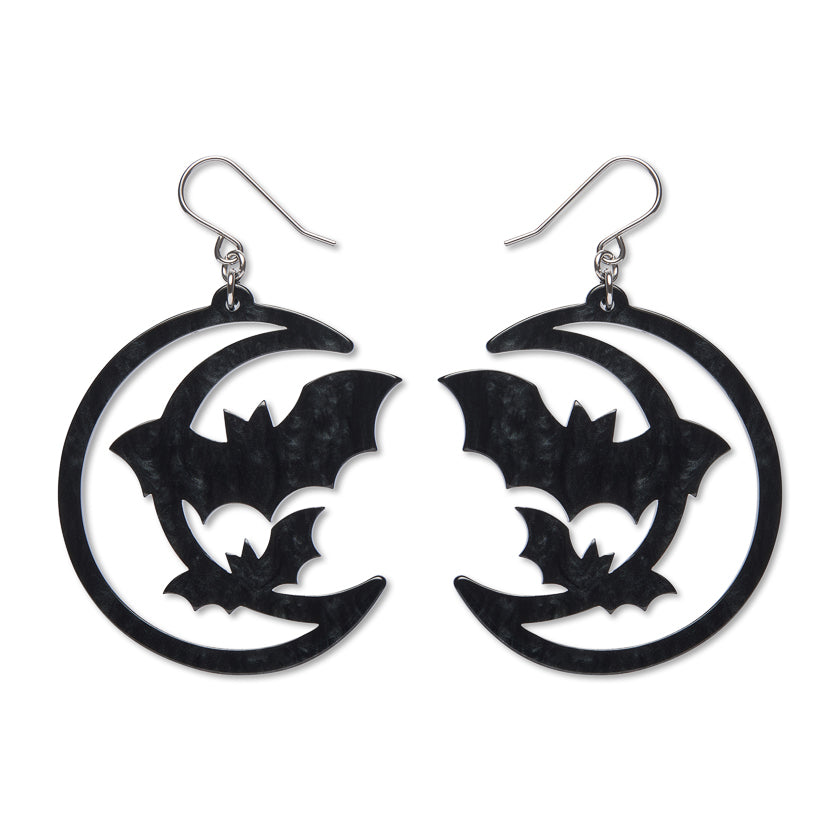 Erstwilder Essentials - Midnight Mischief | Moon & Bat Black