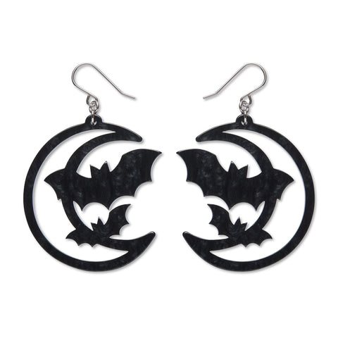 Erstwilder Essentials - Midnight Mischief | Moon & Bat Black