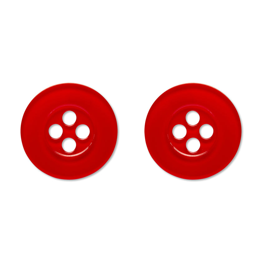 Erstwilder Essentials - Arts & Crafts | Button Stud Red