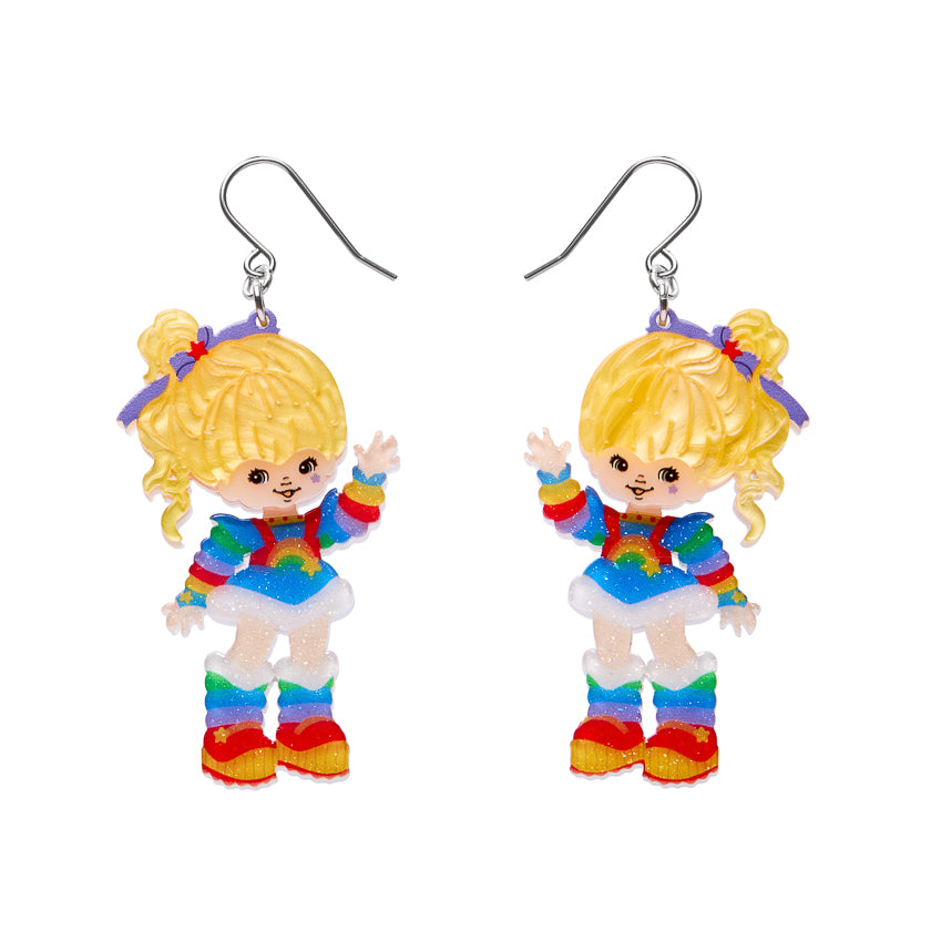 Erstwilder Earrings - Rainbow Brite | Rainbow Brite Says Hello