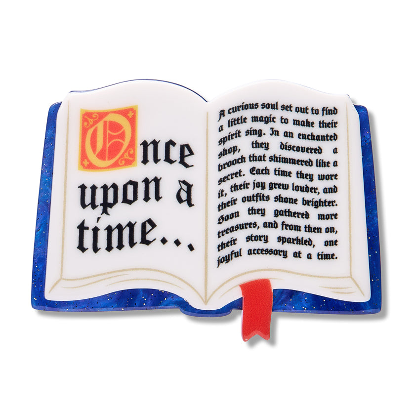 Erstwilder Brooch - Pete Cromer Fairy Tales #2 | Open Book Simplified Mini