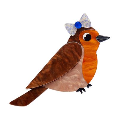 Erstwilder Brooch - London Calling | Rosie the Robin