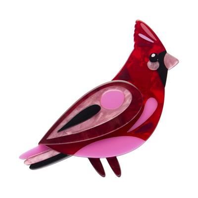 Erstwilder Brooch - Pete Cromer North America | The Notable Northern Cardinal