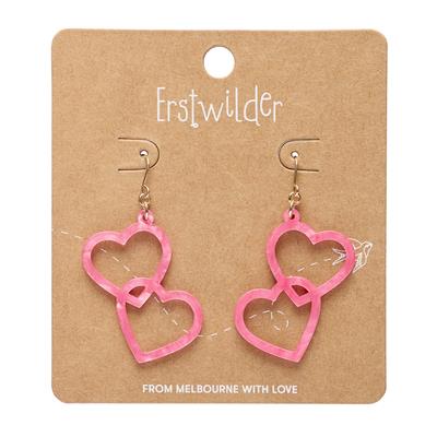 Erstwilder Essentials - Celebrations | Heart Rings Pink