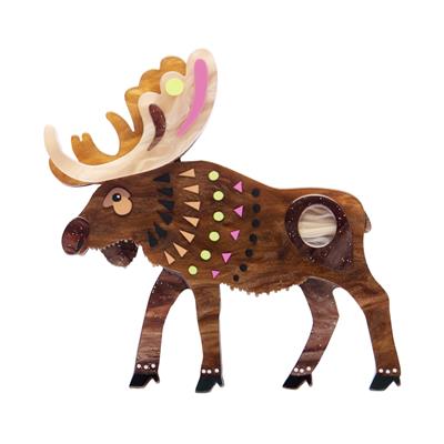 Erstwilder Brooch - Pete Cromer North America | The Majestic Moose