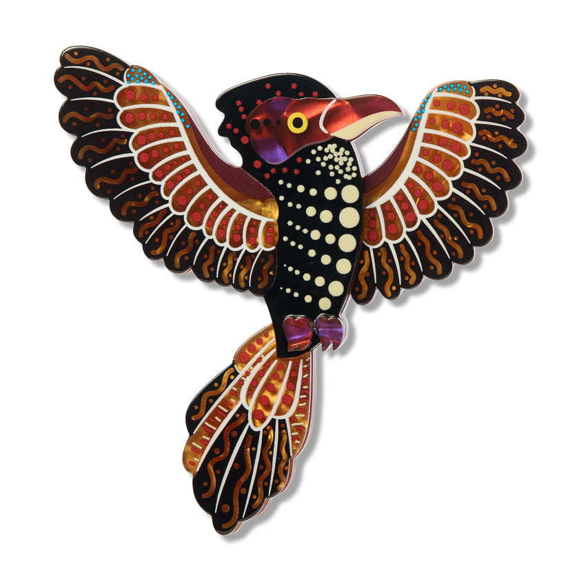 Erstwilder Brooch - Brooke Sutton | Jullen Guh (Kookaburra)