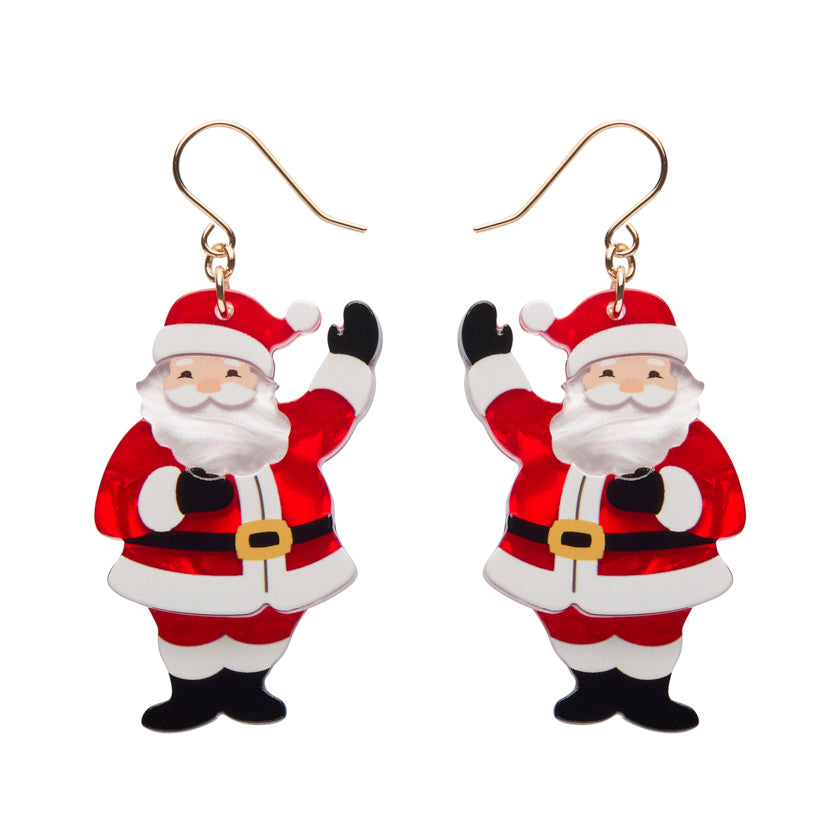 Erstwilder Earrings - Merry Menagerie | Santa's Surprise