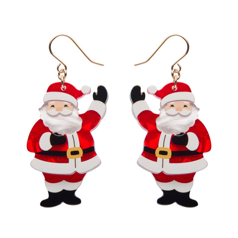Erstwilder Earrings - Merry Menagerie | Santa's Surprise