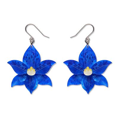 Erstwilder Earrings - Royal Botanic Gardens | Spotted Sun-Orchid