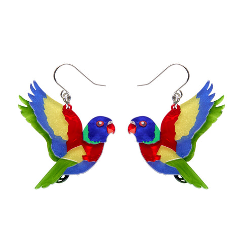 Erstwilder Earrings - Australiana | Lulu the Lorikeet