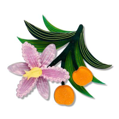 Erstwilder Brooch - Royal Botanic Gardens | Wombat Berry