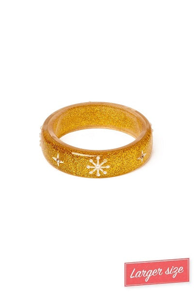 PRE-ORDER Splendette Christmas '24 Snowflake Gold DUCHESS Midi Bangle