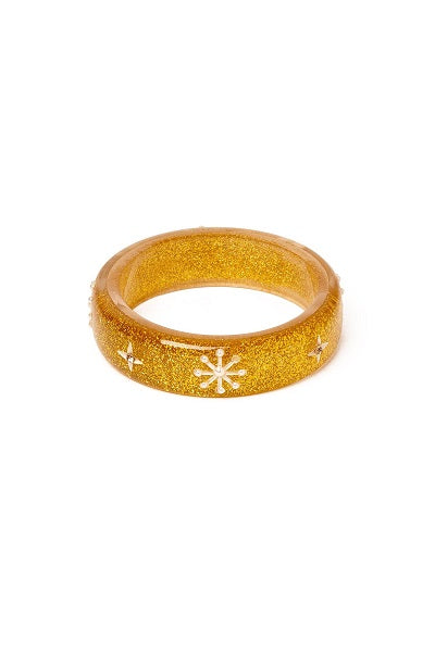 Splendette Christmas '24 Snowflake Gold CLASSIC Midi Bangle