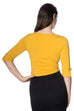Banned Retro Oonagh Top Mustard