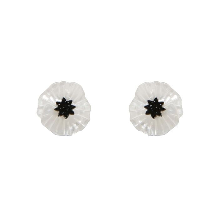 Erstwilder Earrings - Poppy Field White