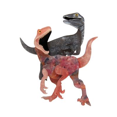 Erstwilder Brooch -  Dinosauria Bloody Rapt #2