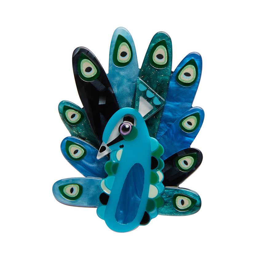 Erstwilder Brooch - Pete Cromer | The Picturesque Peacock