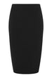 Collectif Polly Black Bengaline Skirt