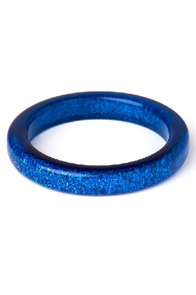 Splendette Glitter Blue CLASSIC Midi Bangle