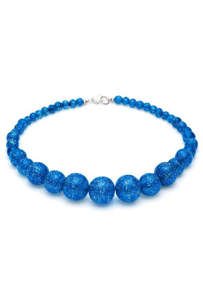 Splendette Necklace - Glitter Blue