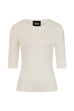 Collectif Chrissie Knitted Top Ivory