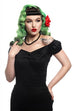 Collectif Dolores Black Top (SIZE 22 ONLY)
