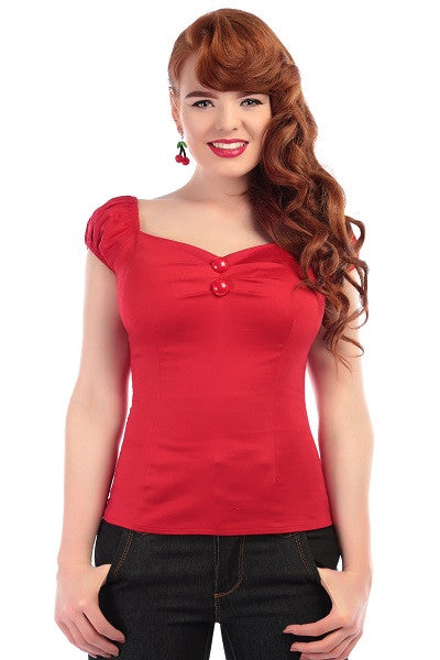 Collectif Dolores Red Top