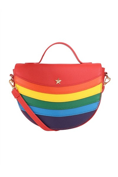Collectif Lulu Hun Handbag Gioia Rainbow
