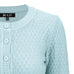 MAK Pattern Cropped Cardigan Light Blue