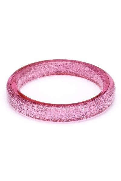 Splendette Glitter Pale Pink CLASSIC Midi Bangle