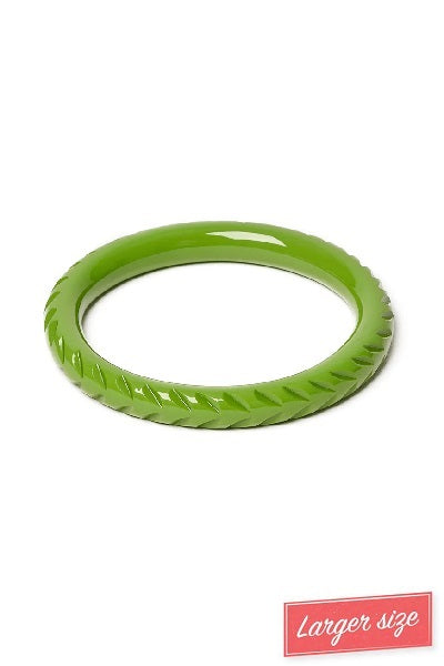 Splendette Heavy Carve Palm DUCHESS Narrow Bangle