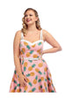 Collectif Nova Pineapple Swing Dress (SIZE 8 ONLY)