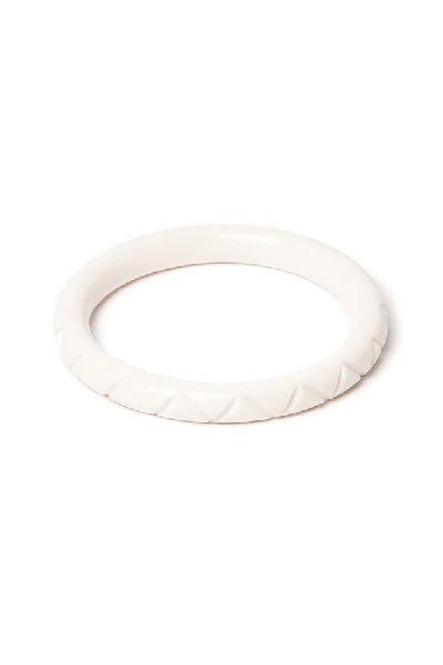 Splendette Heavy Carve Salty CLASSIC Narrow Bangle