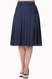 Banned Retro Take A Hike Skirt Navy (S & M ONLY)